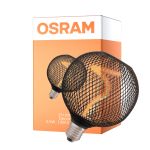 Osram Decor Spiral E27 Globe Filamento Chiara 3.5W 130lm - 818 Bianco Molto Caldo | Dimmerabile - Sostitutiva 15W