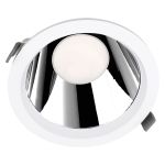 Ledvance Downlight LED Comfort Opale Aluminium 18W/15W/12W 2160lm/1800lm/1440lm 95D - 930-940 CCT | Ritaglio 200mm - IP44 - Miglior Resa Cromatica - Dali Dimmerabile