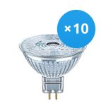 Confezione Multipack 10x Ledvance Performance Faretti LED Riflettore GU5.3 MR16 5W 345lm 36D - 930 Luce Calda | Miglior resa cromatica - Dimmerabile - Sostitua 35W