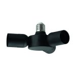 Eglo Luce Pendente Rueda Nero | IP20 - Adatto per 3x E27 