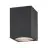 SLV Enola S Luce da soffitto Aluminium Grigio Piazza 9W 610lm 38D - 940 Bianco Freddo | Esterni - IP65 - Miglior Resa Cromatica