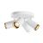 Asto Tube Soffitto Faretti Aluminium Bianca | 4x GU10 Max. 10W - Dimmerabile