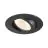 SLV New Tria 68 Faretti Aluminium Nero Il Giro 8.3W 705lm 60D - 927 Bianco Molto Caldo | Ritaglio 68mm -  Miglior Resa Cromatica - Dimmerabile 
