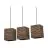 Ledvance Decor Cartone Piazza Marrone | Adatto per 3X E27