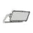 Ledvance Proiettore LED Max Radial 25 Aluminium Grigio 600W 76000lm 25D - 830 Luce Calda -  | IP66 - Simmetrico