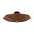 Good&Mojo Luce da soffitto Panama Rattan Marrone | Adatto per 1x E27 