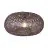 Good&Mojo Luce da soffitto Arizona Rattan Burgundy S | Adatto per 1x E27 