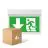 Confezione Multipack 4x Noxion LED Luce d'emergenza | Montaggio a parete/soffitto  | 3.5W | 3H incl. Cartello in PVC a 4 direzioni