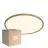 Confezione Multipack 3x Nordlux LED Luce da soffitto Oja 42 Legna 24W 2150lm - 827 Bianco Molto Caldo | Dimmerabile
