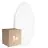 Confezione Multipack 5x Ledvance Bulkhead LED Surface CIRCULAR 500 PS Acciaio Bianca 42W 3500lm - 840 Bianco Freddo | IP44