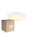 Confezione Multipack 3x Nordlux LED Luce da soffitto Oja 24 Bianca 11W 1250lm - 827 Bianco Molto Caldo