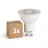 Confezione Multipack 3x Sylvania RefLED ES50 Faretti LED GU10 PAR16 345lm 36D - 830 Luce Calda -  | Sostitutiva 35W