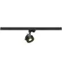 SLV Luce A Binario Kalu 3 Fasi Aluminium Nero Il Giro 13W 970lm 35D - 830 Luce Calda -  | Dimmerabile 