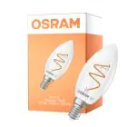 Osram Vintage 1906 LED Classic Slim E14 Candela Filamento Chiara 3.1W 300lm - 927 Bianco Molto Caldo | Miglior Resa Cromatica - Dimmerabile - Sostitutiva 25W