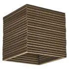 Ledvance Decor Parete e Luce da soffitto Piazza Marrone | Adatto per 1x E27
