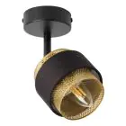 Ledvance Decor Faretti Hornet Soffitto Faretti Nero 1x2.8W - 827 Bianco Molto Caldo | Incl. 1x E14