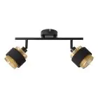 Ledvance Decor Faretti Hornet Soffitto Faretti Nero 2x2.8W - 827 Bianco Molto Caldo | Incl. 2x E14