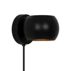 Nordlux Belir Luce Da Parete Metallo Nero | Adatto per 1x G9