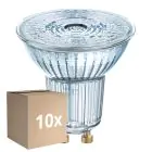 Confezione Multipack 10x Osram Parathom LED GU10 Spot Chiara 4.5W 350lm - 940 Bianco Freddo | Dimmerabile - Miglior resa cromatica  - Sostitutiva 50W