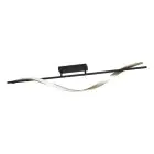 Eglo Luce da soffitto Conaprato Acciaio Brushed Ottone, Nero 20W 2500lm - 827-840-865 CCT | Dimmerabile