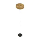 Eglo Lampada da terra Sheldon Acciaio Nero | IP20 - Adatto per 1x E27 